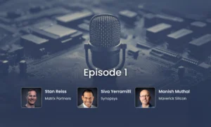 Episode One thumbnail featuring the host and speakers' photos